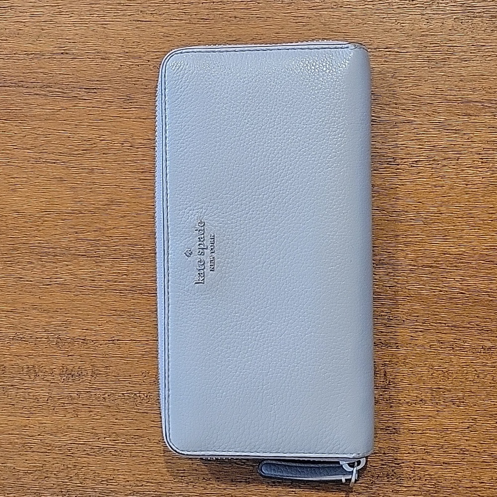 Kate Spade Wallet Gray EUC
